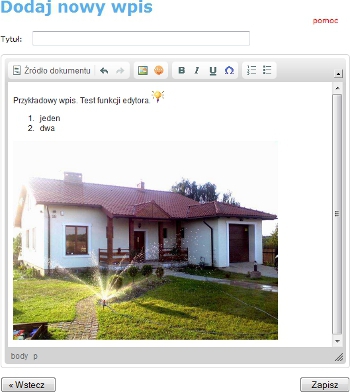 edytor - mojabudowa.pl