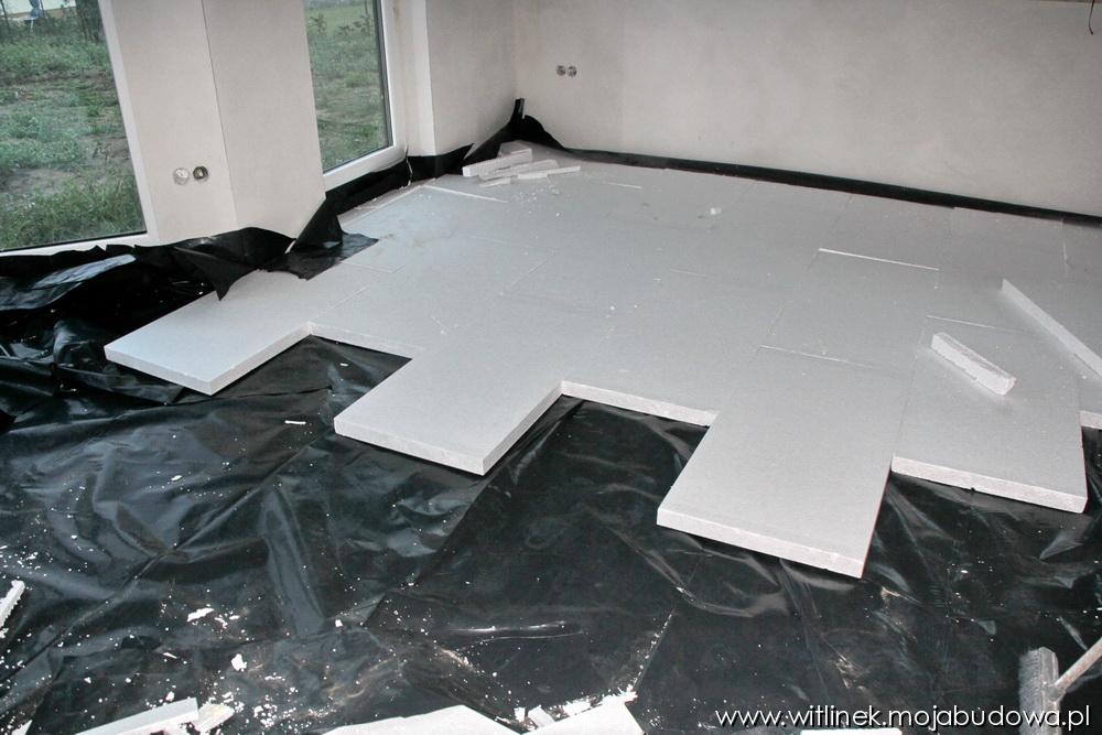 Styropian pod wylewki